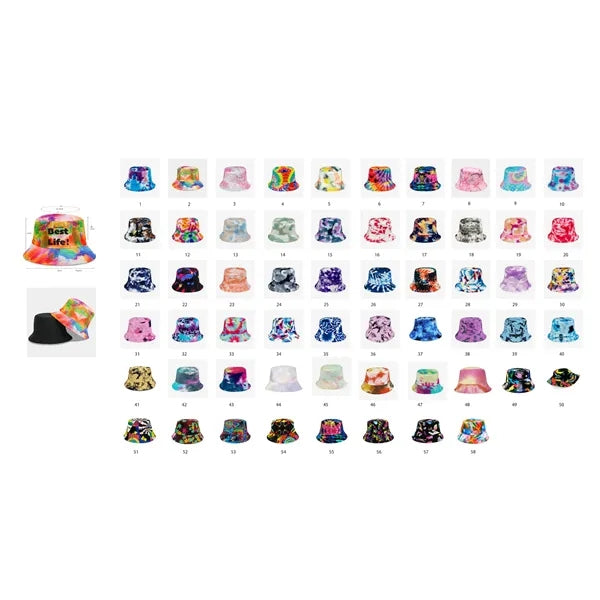 Double-Sided Unisex Bucket Hat