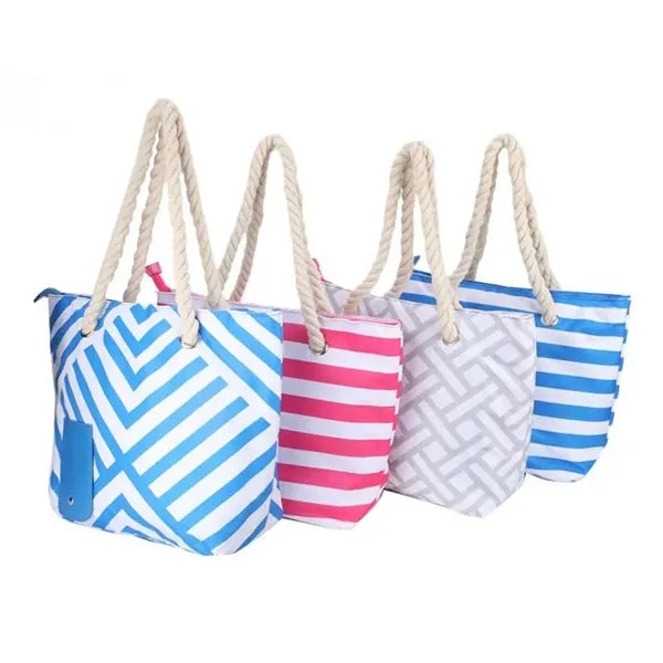 Beach Wine Tote with Hidden Spout