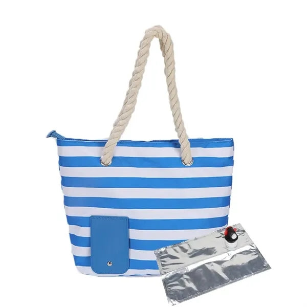 Beach Wine Tote with Hidden Spout