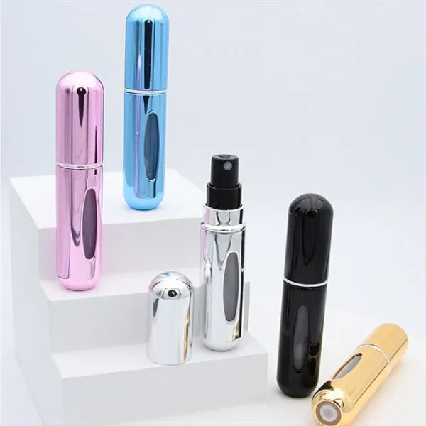 0.17oz Self-Filling Leakproof Portable Metal Perfume Bottle