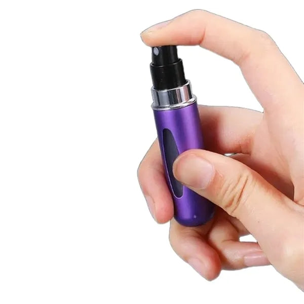 0.17oz Self-Filling Leakproof Portable Metal Perfume Bottle