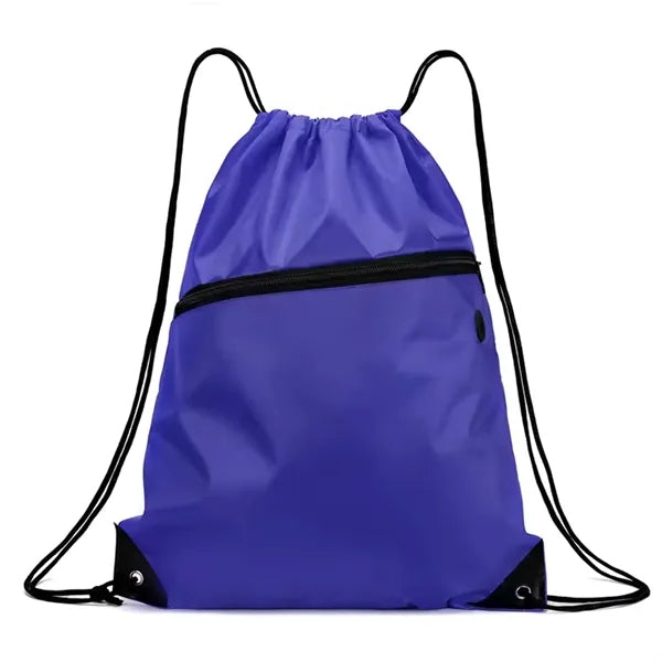 Sports Canvas Drawstring Backpack