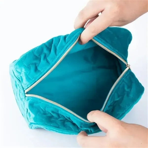 Velvet Makeup Bag