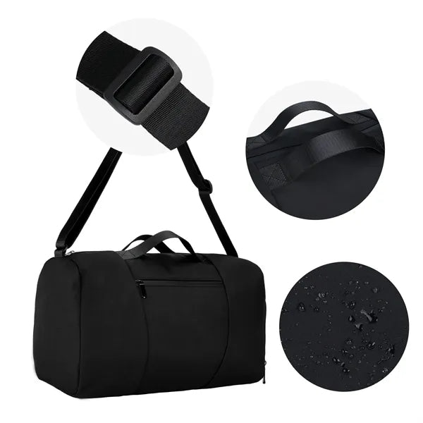 Premium Duffel Bag With Zipper Pocket
