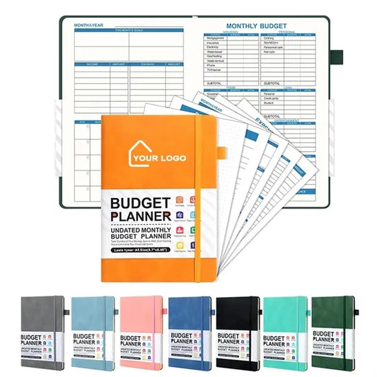 Hardcover Planner Book with Pocket