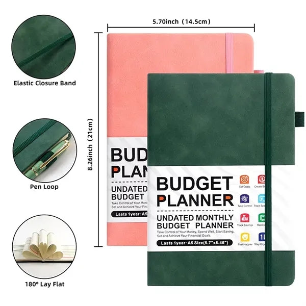 Hardcover Planner Book with Pocket
