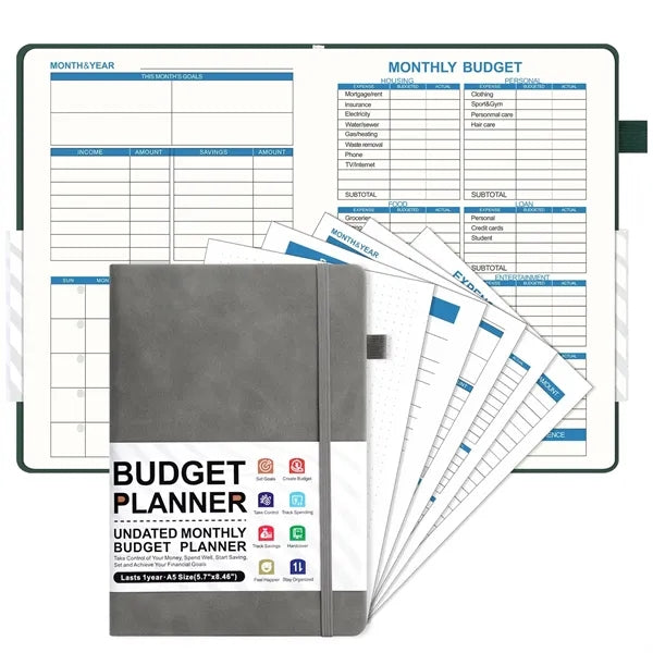 Hardcover Planner Book with Pocket