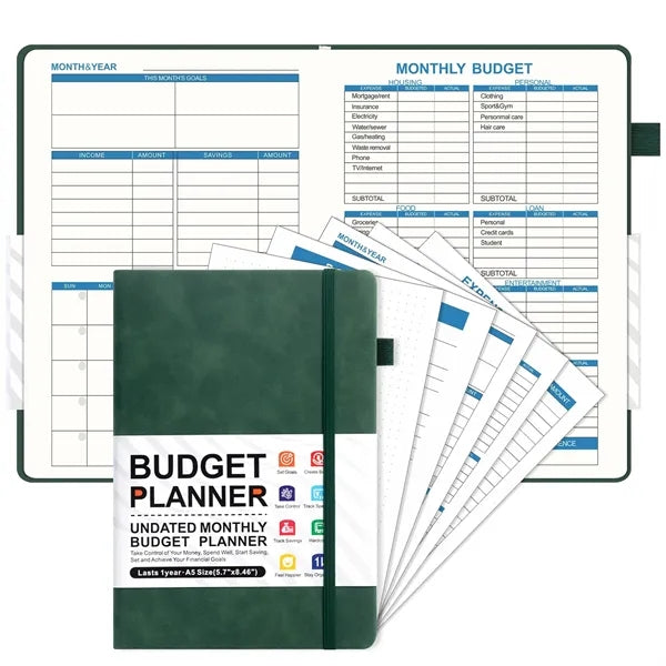 Hardcover Planner Book with Pocket