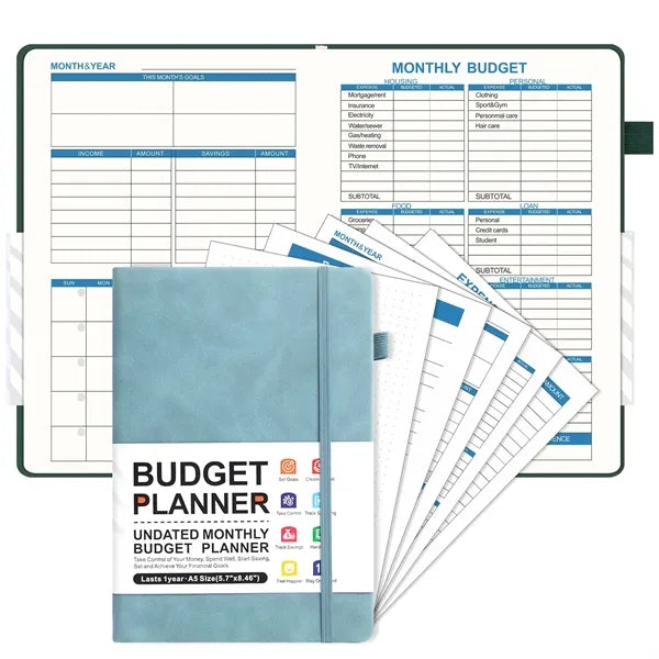 Hardcover Planner Book with Pocket