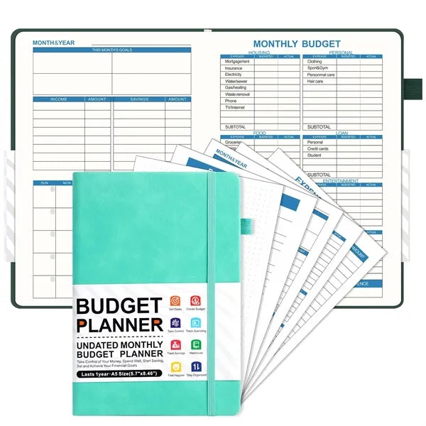 Hardcover Planner Book with Pocket