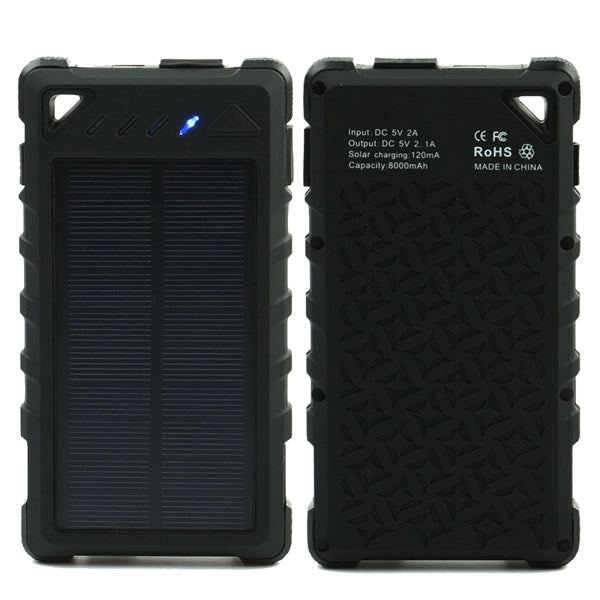 10,000mah Waterproof Solar Power Bank