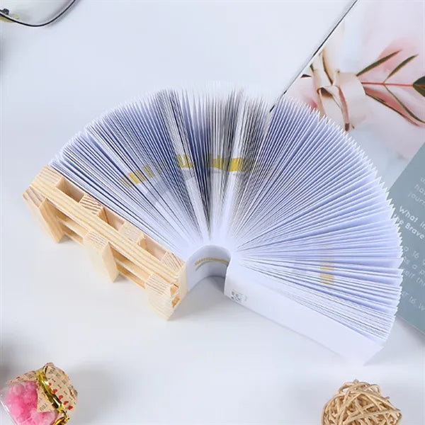 Mini Wooden Pallet Sticky Notes
