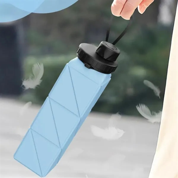 23Oz. Collapsible Silicone Water Bottle