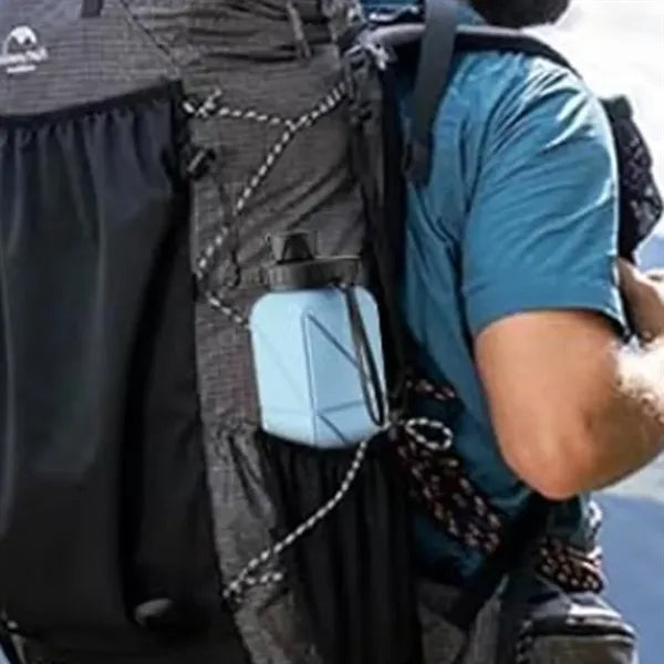 23Oz. Collapsible Silicone Water Bottle