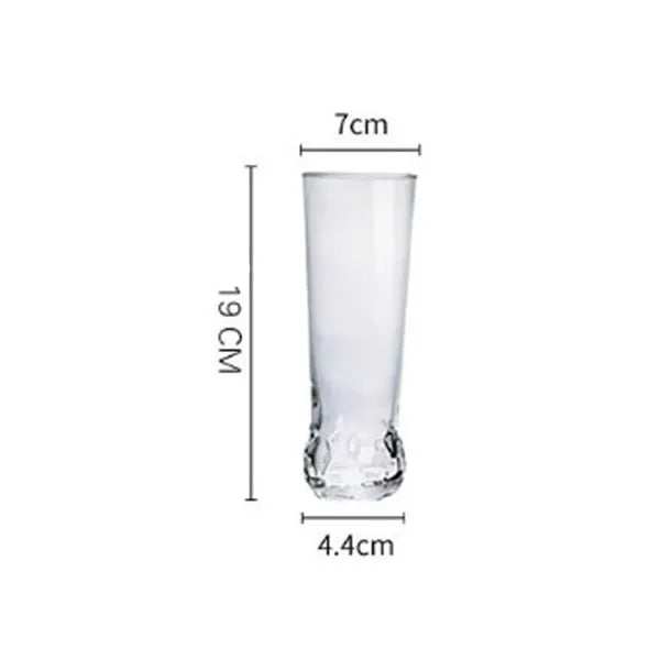 13Oz. Soccer Ball Design Tall Beer Glasses