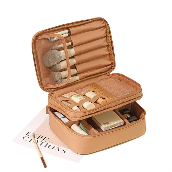 Double Layer Cosmetic Bag
