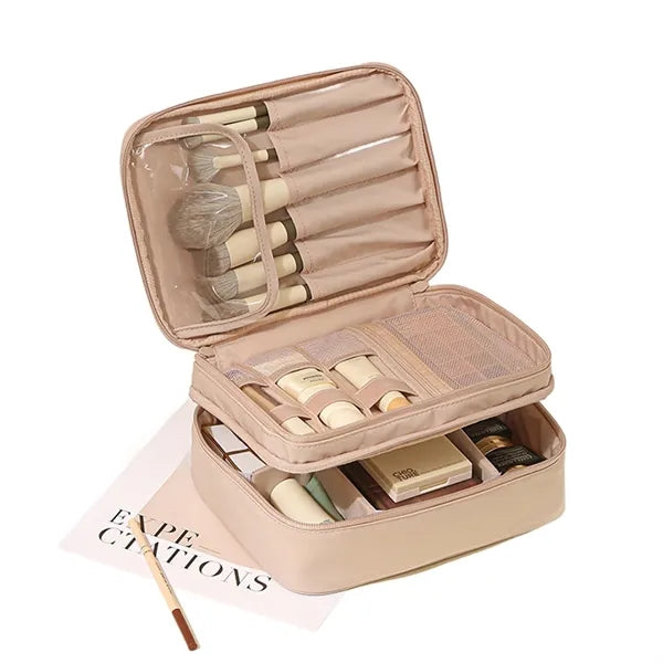 Double Layer Cosmetic Bag