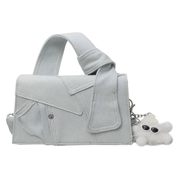Denim Shoulder Crossbody Bag