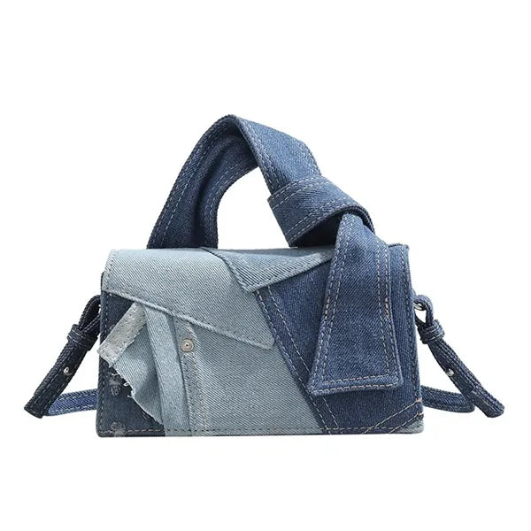 Denim Shoulder Crossbody Bag