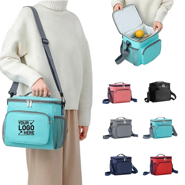 Oxford Insulated Lunch Tote Bag