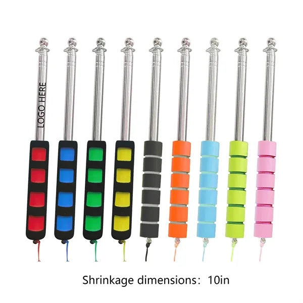 5.25 Feet Stainless Steel Telescopic Tour Guide Flagpole