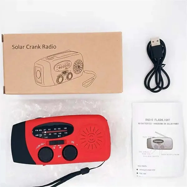 Portable Hand Crank Emergency Weather Radio