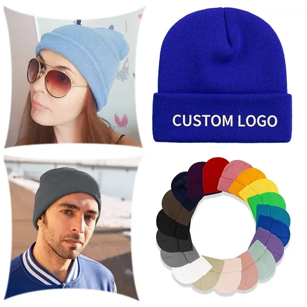 Winter Warm Knitted Beanie - Soft Knit