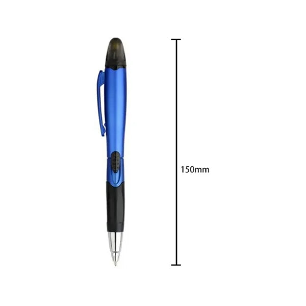 2-in-1 Ballpoint Pen and Highlighter