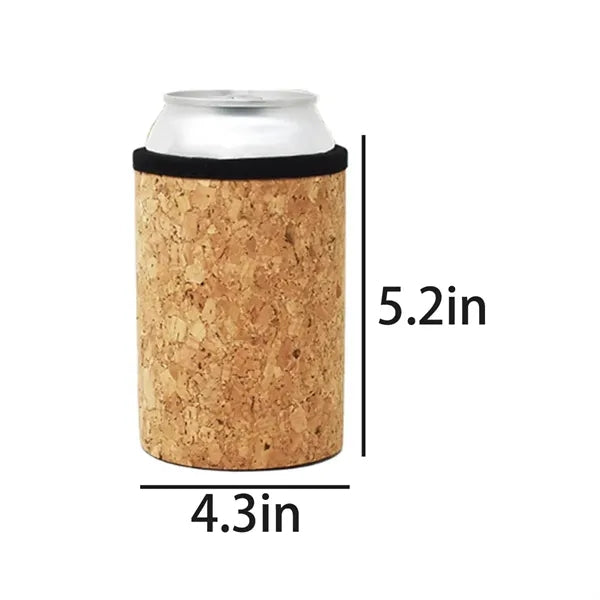 Natural Cork Insulated Beverage Sleeve