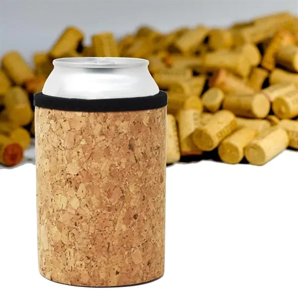 Natural Cork Insulated Beverage Sleeve