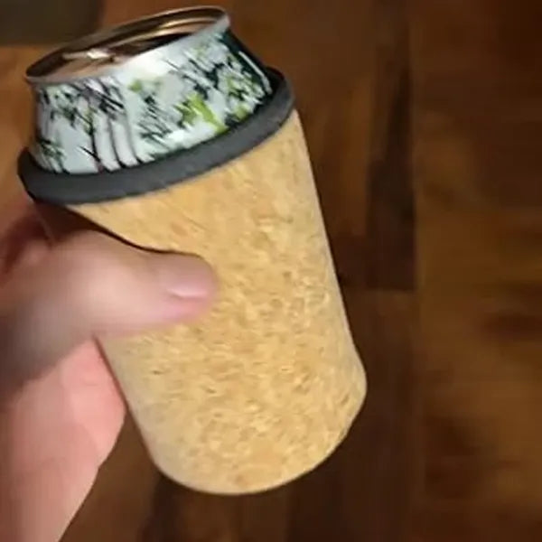 Natural Cork Insulated Beverage Sleeve