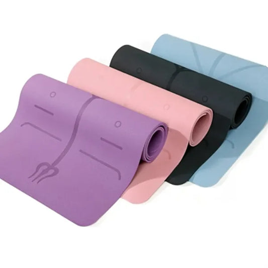 Soft Tpe Soundproof/Shockproof/Anti-Slip Fitness Yoga Mat
