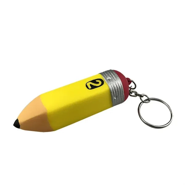 Logo Pencil Keychain Stress Relief Fidget Toy