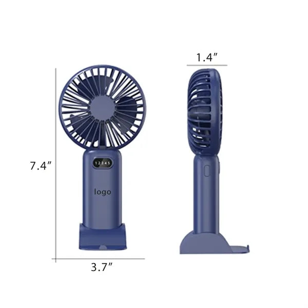 Handheld Small Fan With 5 Wind Speeds