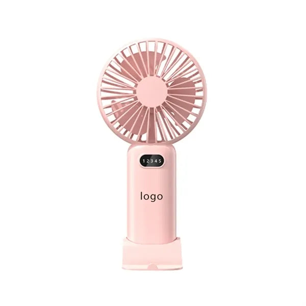 Handheld Small Fan With 5 Wind Speeds