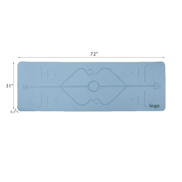 Soft Tpe Soundproof/Shockproof/Anti-Slip Fitness Yoga Mat