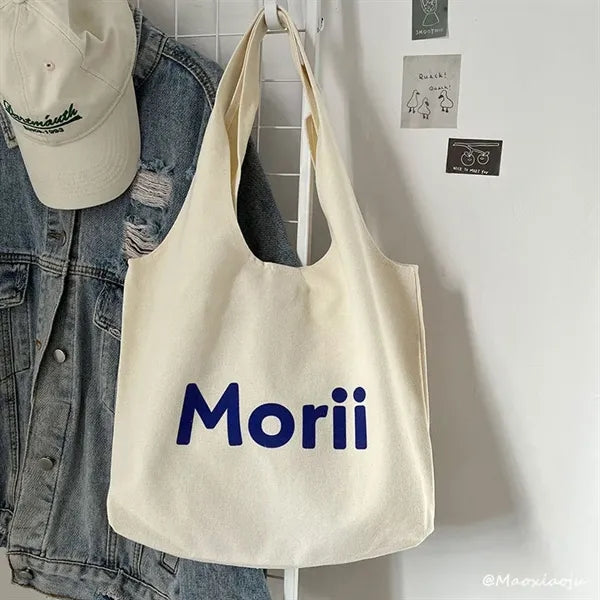 Single-Shoulder Handbag Style Canvas Bag