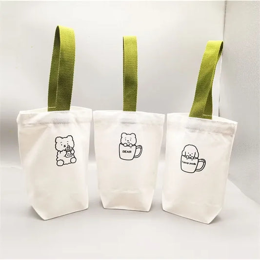 Portable Canvas Cup Carrier