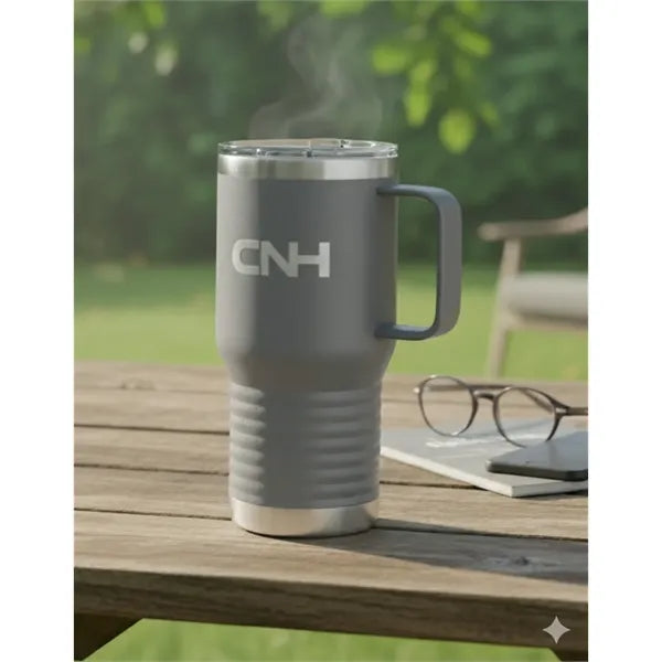 20 oz Stainless Steel Polar Camel Mug with Handle