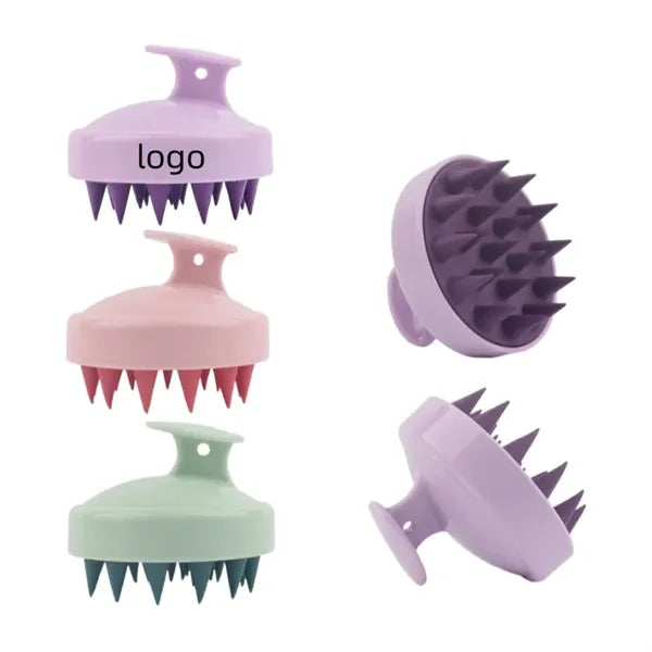 Shampoo And Massage Comb With Handle
