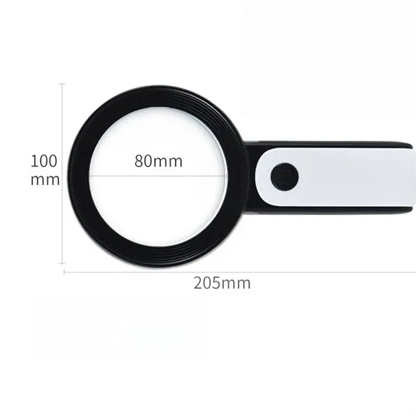 30x Magnifying Glass For Elderly People