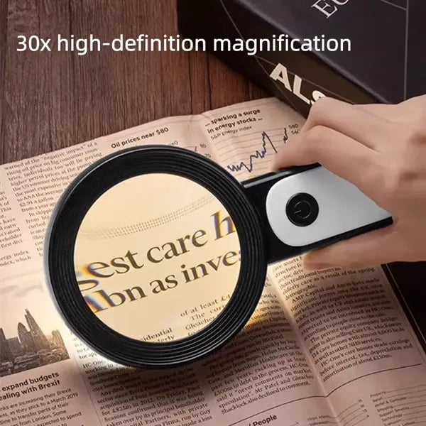 30x Magnifying Glass For Elderly People