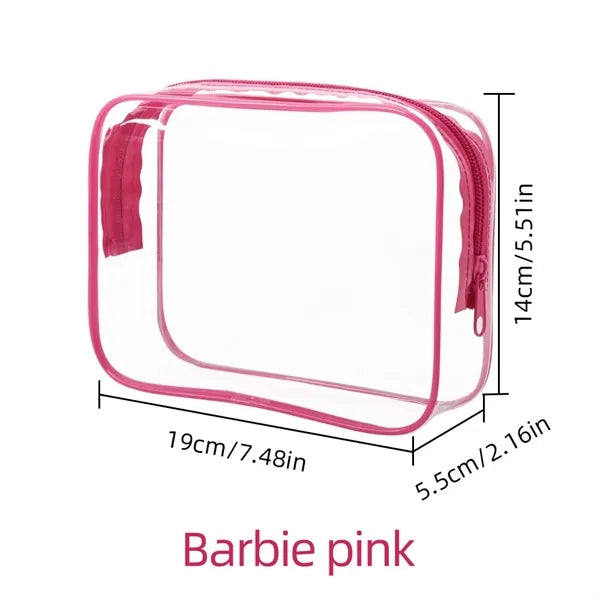 Clear Makeup Bags Quart Size for Women
