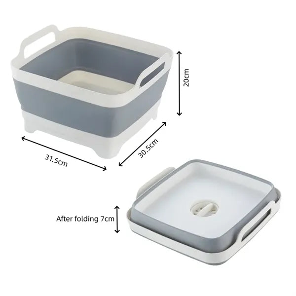 Folding Square Kitchen Sink