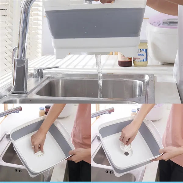 Folding Square Kitchen Sink