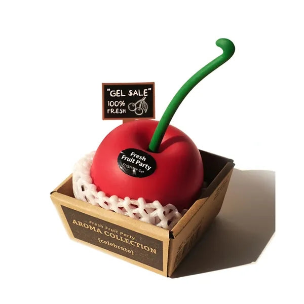 Cherry Scented Car Air Freshener Solid Gel