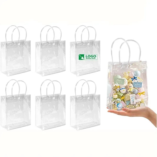 Clear PVC Tote Gift Bags
