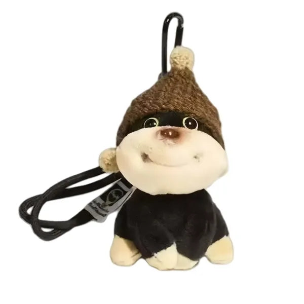 Bee Puppy Plush Keychain For Backpack Decor
