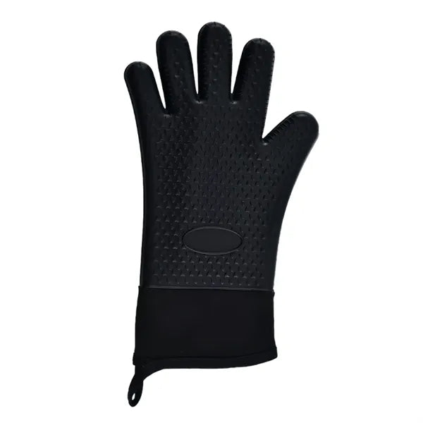 Flexible Five Finger Heat Resistant Silicone Oven Mitts