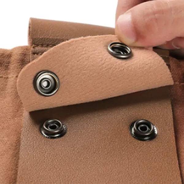 Drawstring Mushroom Gathering Foraging Bag with Metal Buckle